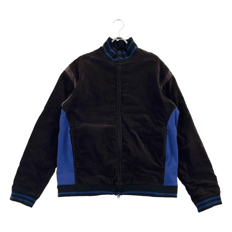 COMME des GARCONS SHIRT / コムデギャルソンシャツ | 2005AW | コーデュロイ 切替 ロゴプリント トラックジャケット | M | メンズ