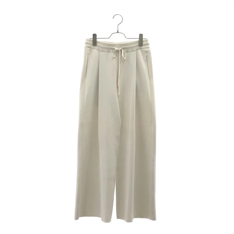 ATON / エイトン | 50/2 NATURAL DYED ORGANIC イージーストレートパンツ | 01 | レディース