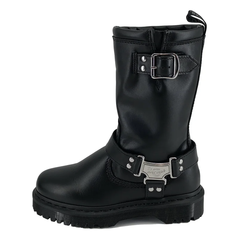 Dr.Martens / ドクターマーチン | ANISTONE HI / レザー リガー ロングブーツ | UK4 | レディース
