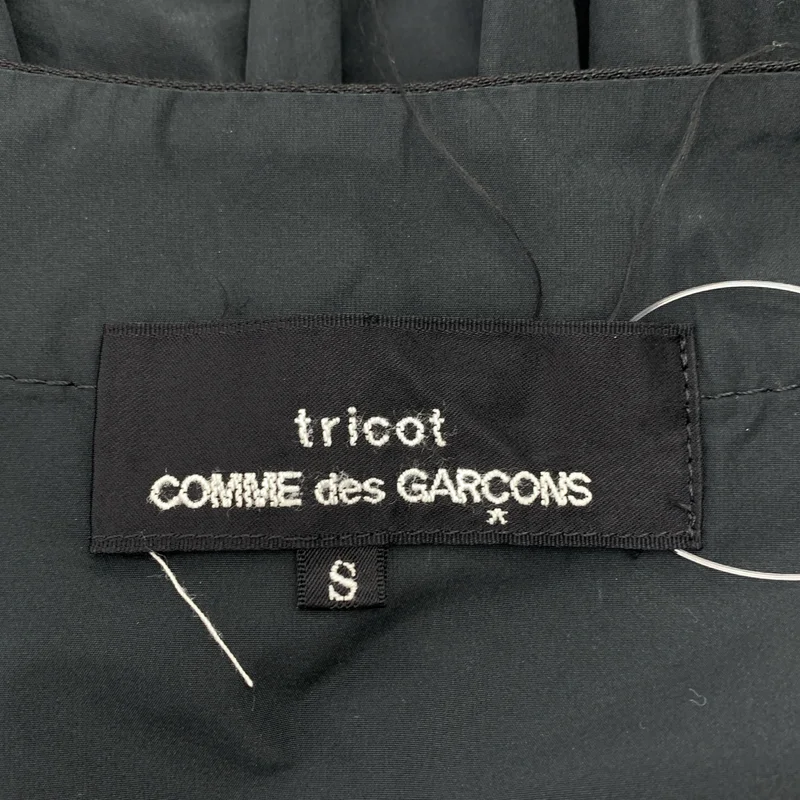 tricot COMME des GARCONS / トリココムデギャルソン | 2007SS | ポリエステル 切替 ペプラム ブラウス | S | レディース