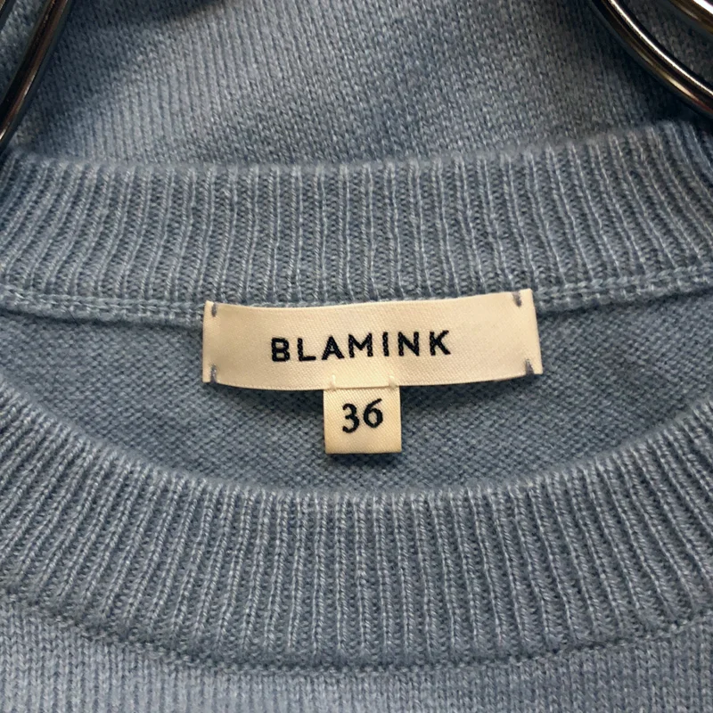 BLAMINK / ブラミンク | カシミヤ プルオーバー ニット | 36 | レディース