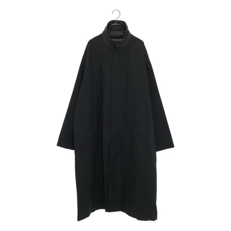 Cristaseya / クリスタセヤ | 2024AW | OVERSIZED WATER REPELLENT TRENCH WITH LEATHER PATCH コート BFO-54080-B | XL | メンズ