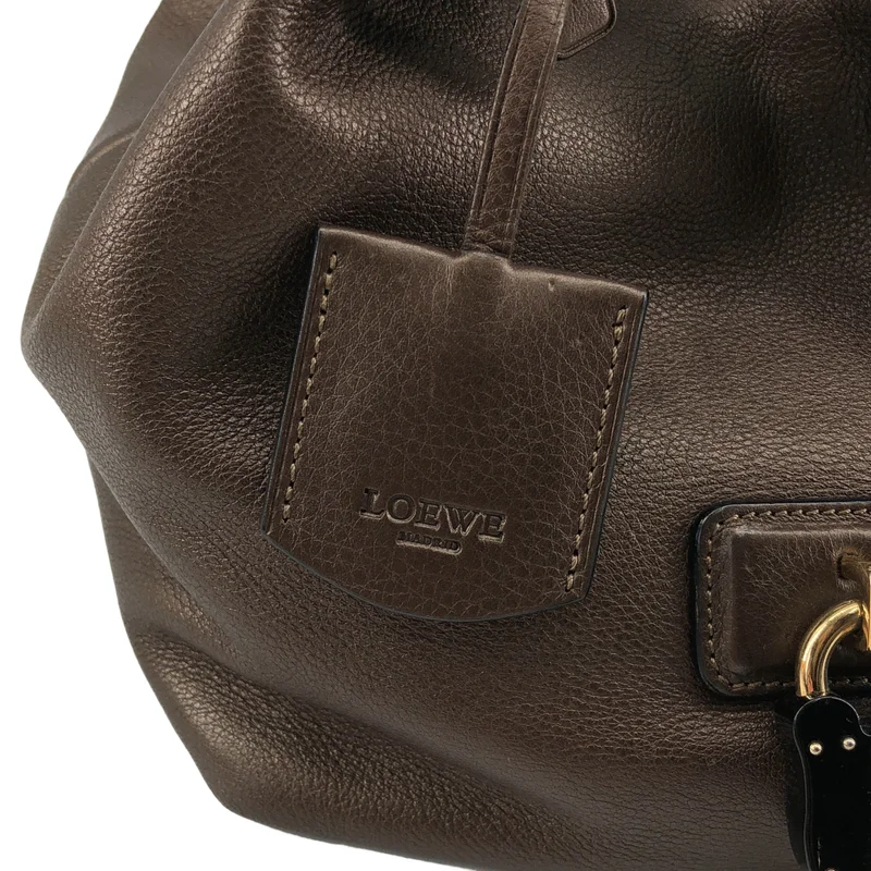 LOEWE / ロエベ | カリエ ブロンズ スモール ハンドバッグ |