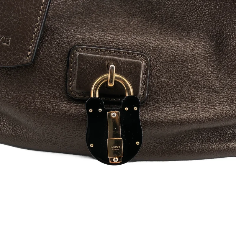 LOEWE / ロエベ | カリエ ブロンズ スモール ハンドバッグ |