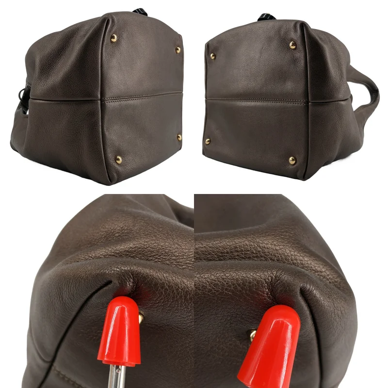 LOEWE / ロエベ | カリエ ブロンズ スモール ハンドバッグ |