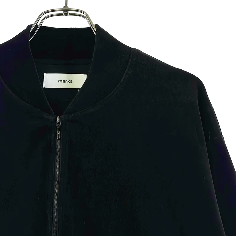 【美品】  marka / マーカ | 2025AW | Half Zip Track Jacket オーガニッコットンベロア ハーフジップトラックジャケット | 2 | DARK NAVY | メンズ marka / マーカ | 2025AW | Half Zip Track Jacket オーガニッコットン