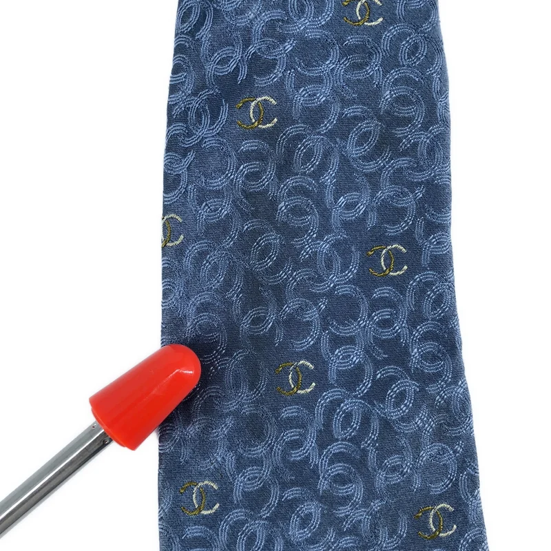 CHANEL / シャネル | シルク 総柄 ココマーク スーツ ネクタイ |