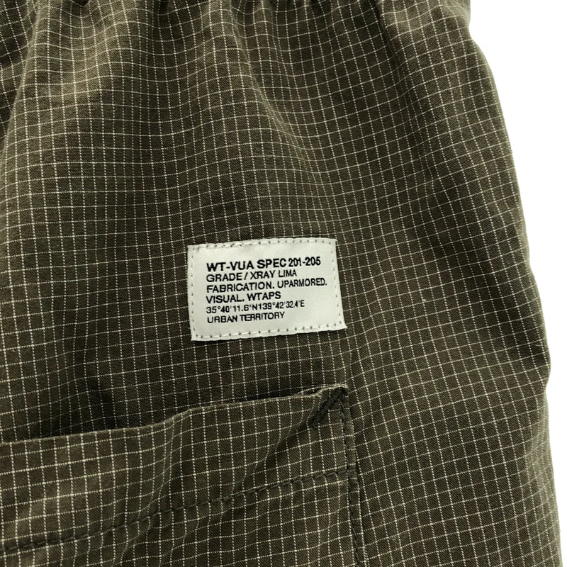 WTAPS / ダブルタップス | 2025SS | TROUSERS COTTON TWILL TEXTILE リップストップ イージーパンツ | X 04 | メンズ