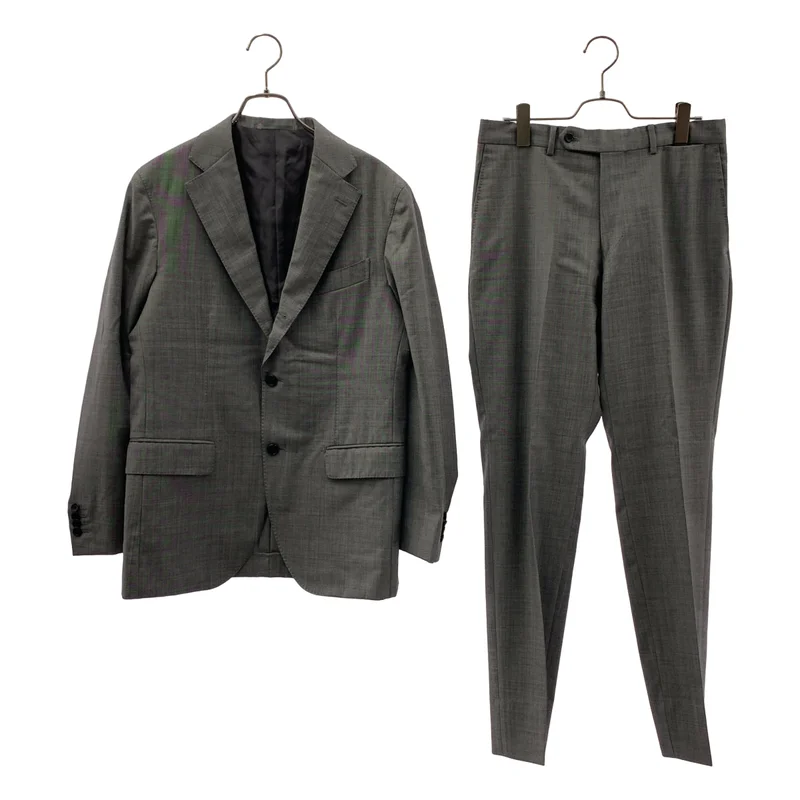 EDIFICE / エディフィス | Vitale Barberis Canonico / セットアップ テーラードジャケット 総裏地 / スラックス パンツ | 46 | メンズ