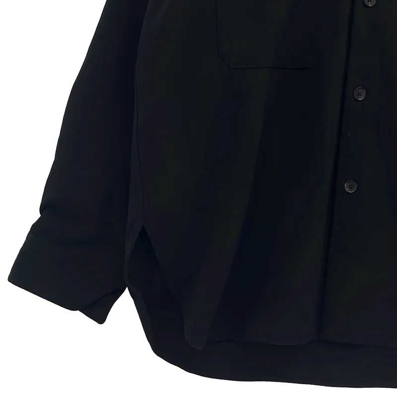 AURALEE / オーラリー | 2019AW | WOOL MAX GABAGINE SHIRT ウール ギャバジン シャツ | 5 | メンズ