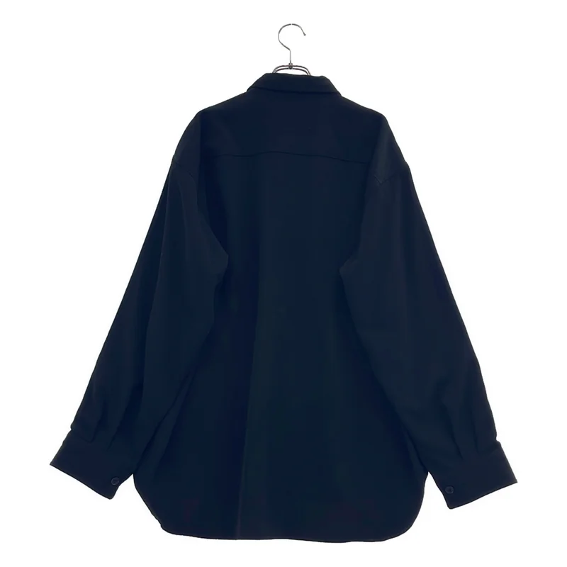 AURALEE / オーラリー | 2019AW | WOOL MAX GABAGINE SHIRT ウール ギャバジン シャツ | 5 | メンズ