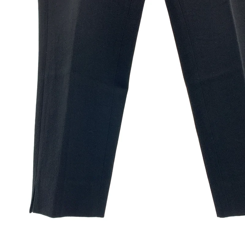 ANN DEMEULEMEESTER / アンドゥムルメステール | ドローストリングス テーパードスラックス パンツ | 40 | レディース