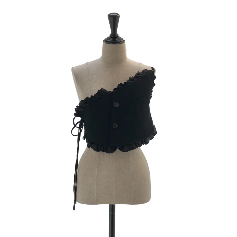 noir kei ninomiya / ノワールケイニノミヤ | 2019SS | フリル ベスト 3C-V003 | S | レディース