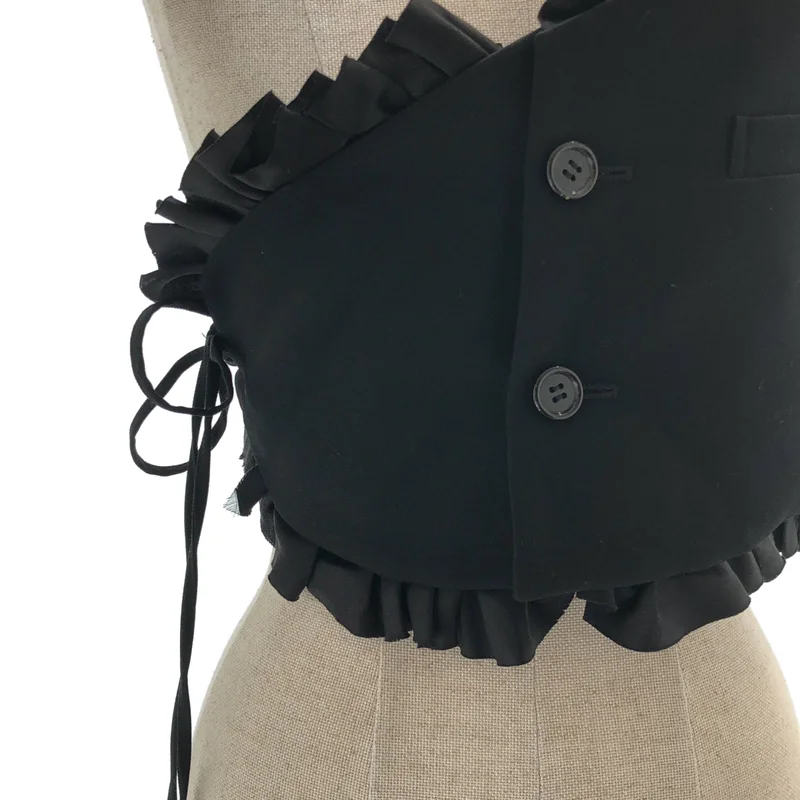 noir kei ninomiya / ノワールケイニノミヤ | 2019SS | フリル ベスト 3C-V003 | S | レディース