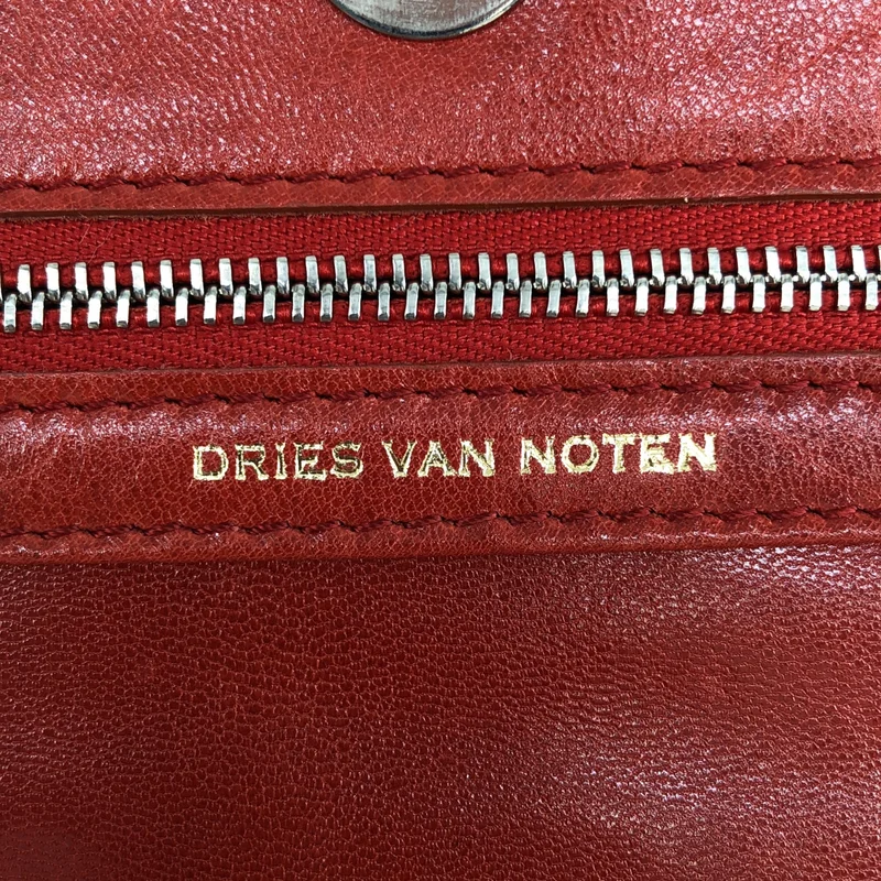 DRIES VAN NOTEN / ドリスヴァンノッテン | クロコ型押し クラッチバッグ |