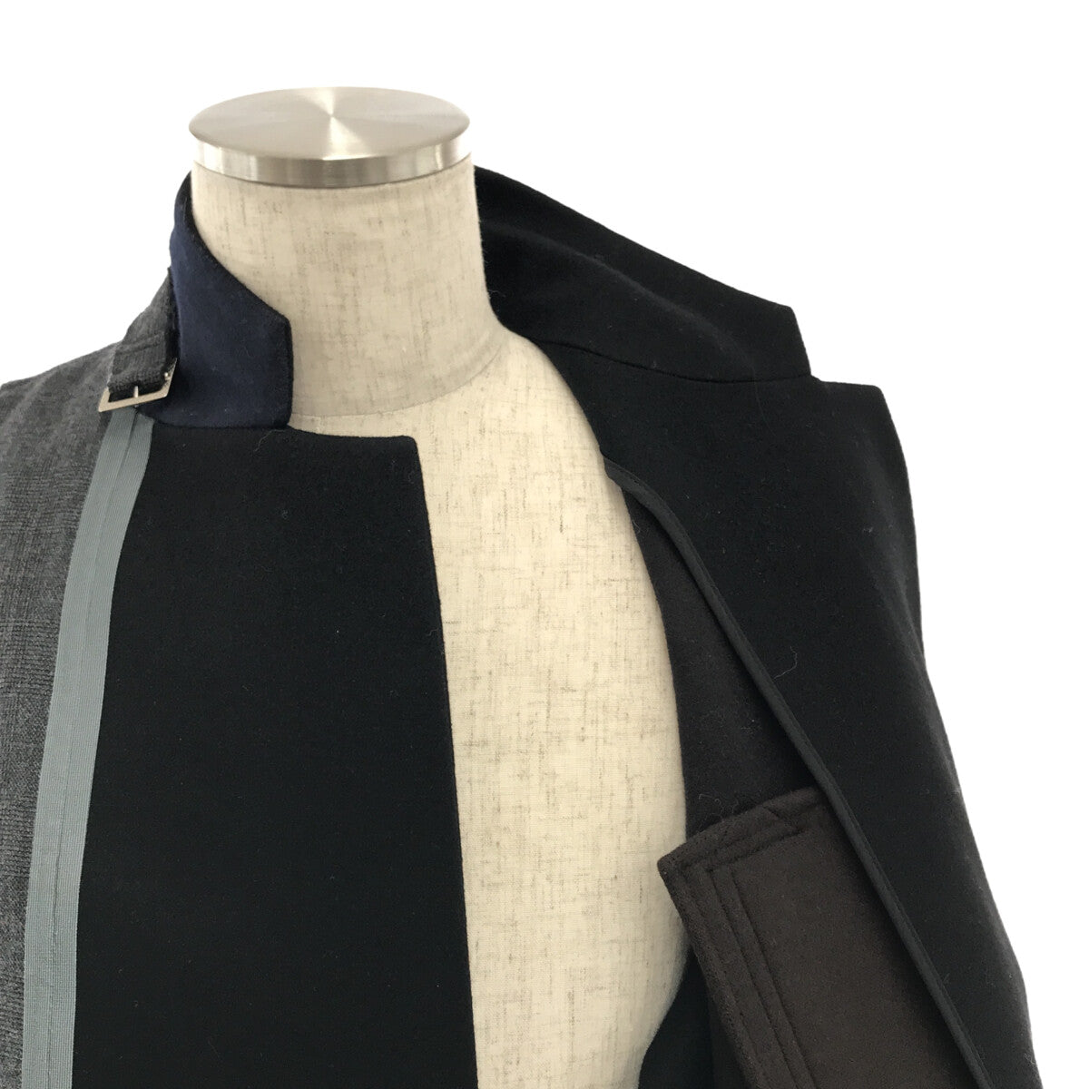 美品】 sacai / サカイ | 2022AW | CHECK BONDING JACKET / 断ち切り