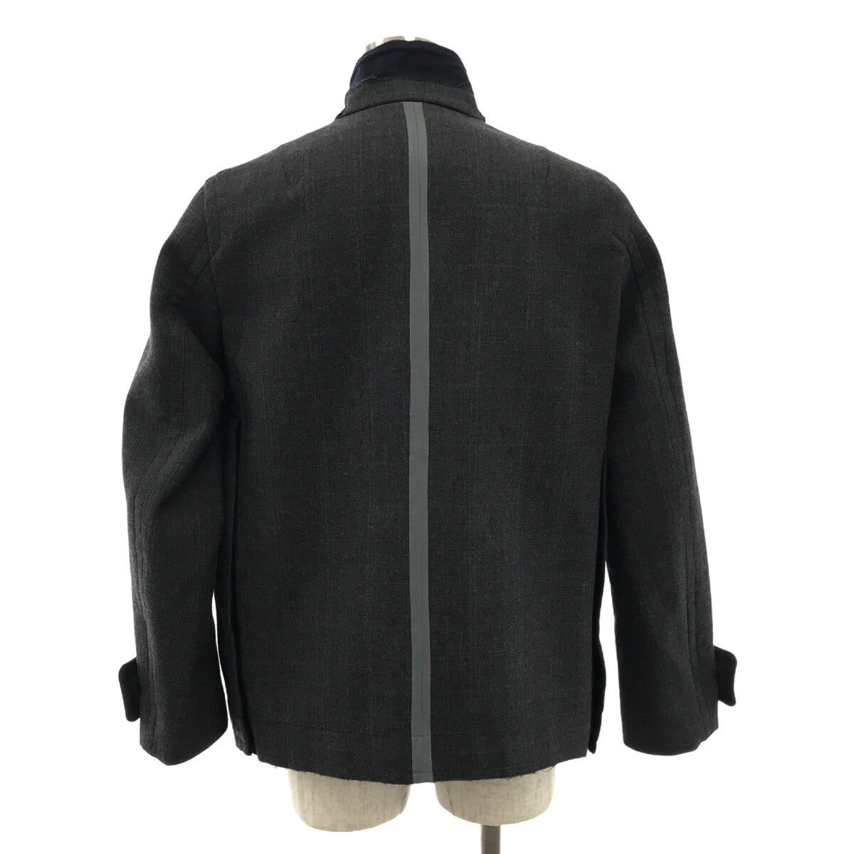 美品】 sacai / サカイ | 2022AW | CHECK BONDING JACKET / 断ち切り