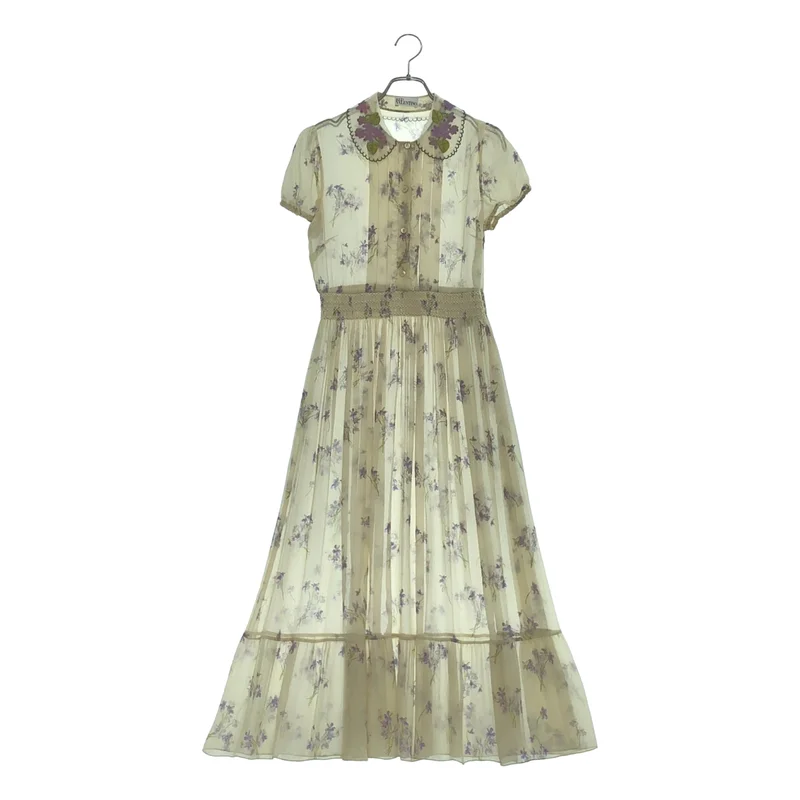 RED VALENTINO / レッドヴァレンティノ | フラワー ワンピース KROVA295298 | 40 | レディース