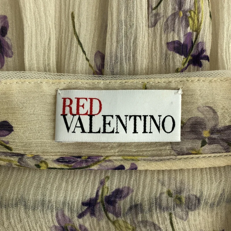 RED VALENTINO / レッドヴァレンティノ | フラワー ワンピース KROVA295298 | 40 | レディース