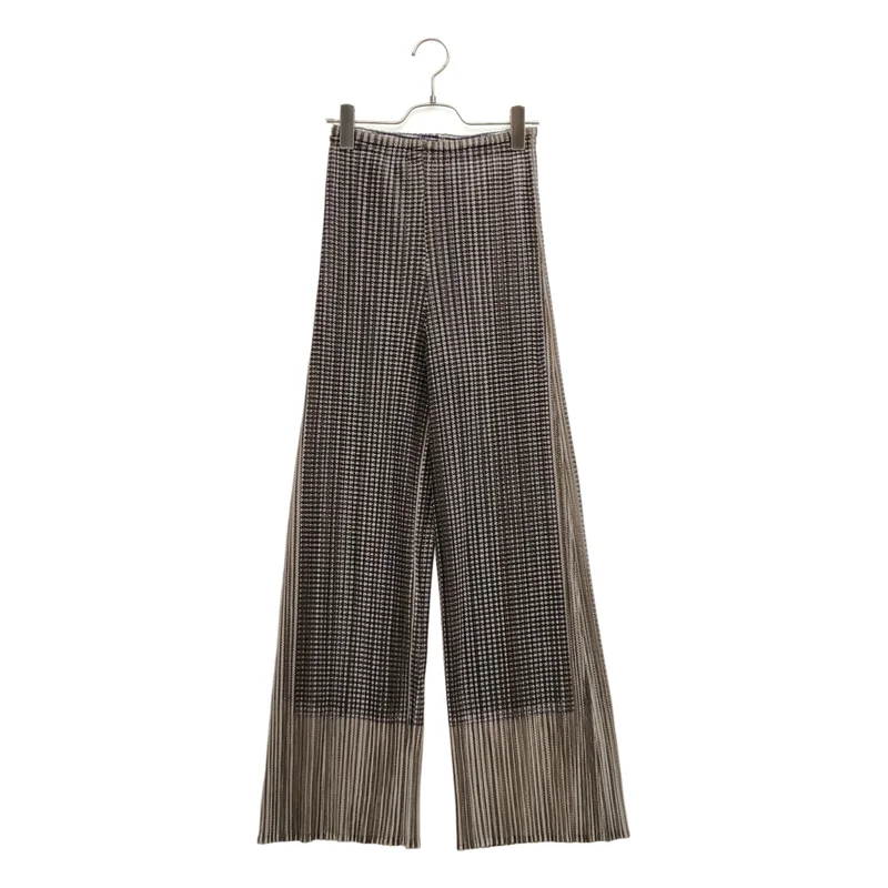 PLEATS PLEASE ISSEY MIYAKE / プリーツプリーズイッセイミヤケ | プリーツ メッシュレイヤードパンツ | 2 | レディース