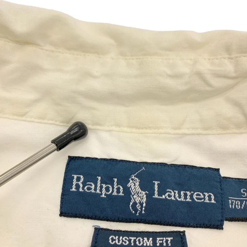RALPH LAUREN / ラルフローレン | リネン コットン ワンポイントポニー シャツ | S | メンズ