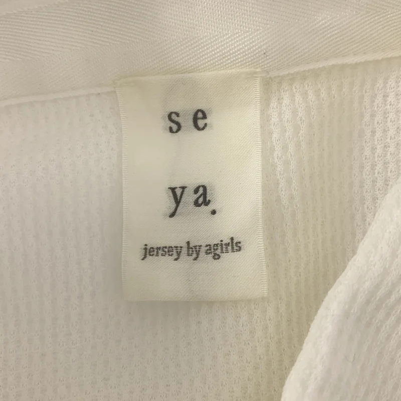 seya. / セヤ | コットン メッシュ シャツ | 2 | レディース