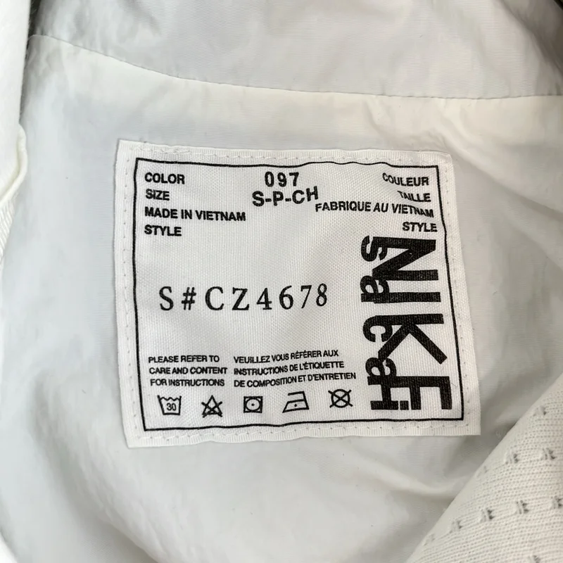 sacai / サカイ | 2021SS | × NIKE / NRG LAYERED BOMBER JKT / レイヤード ボンバージャケット | S | レディース
