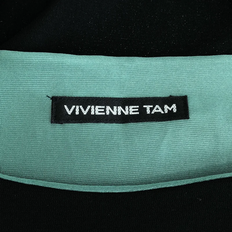 VIVIENNE TAM / ヴィヴィアンタム | フラワー刺しゅう パワーネット ノースリーブブラウス | 1 | レディース