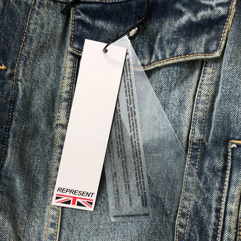 REPRESENT / リプレゼント | ヴィンテージ加工 デニムジャケット | M | メンズ