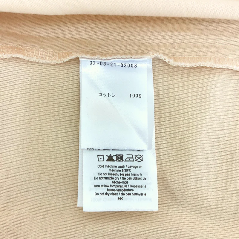 Ganni / ガニー | コットン プリント クルーネックカットソー | S | レディース