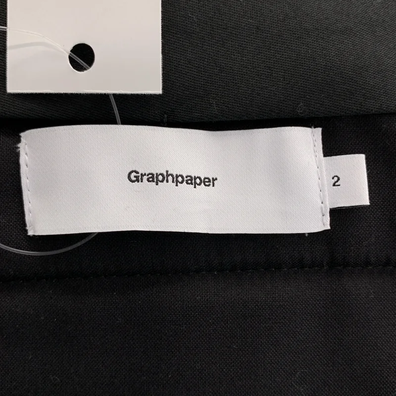 Graphpaper / グラフペーパー | Wool Doeskin Tapered Pants / ウール 2タック ワイド テーパード パンツ | 2 | メンズ