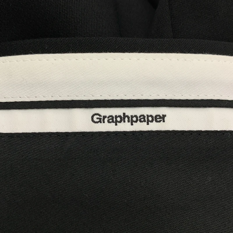 Graphpaper / グラフペーパー | Wool Doeskin Tapered Pants / ウール 2タック ワイド テーパード パンツ | 2 | メンズ
