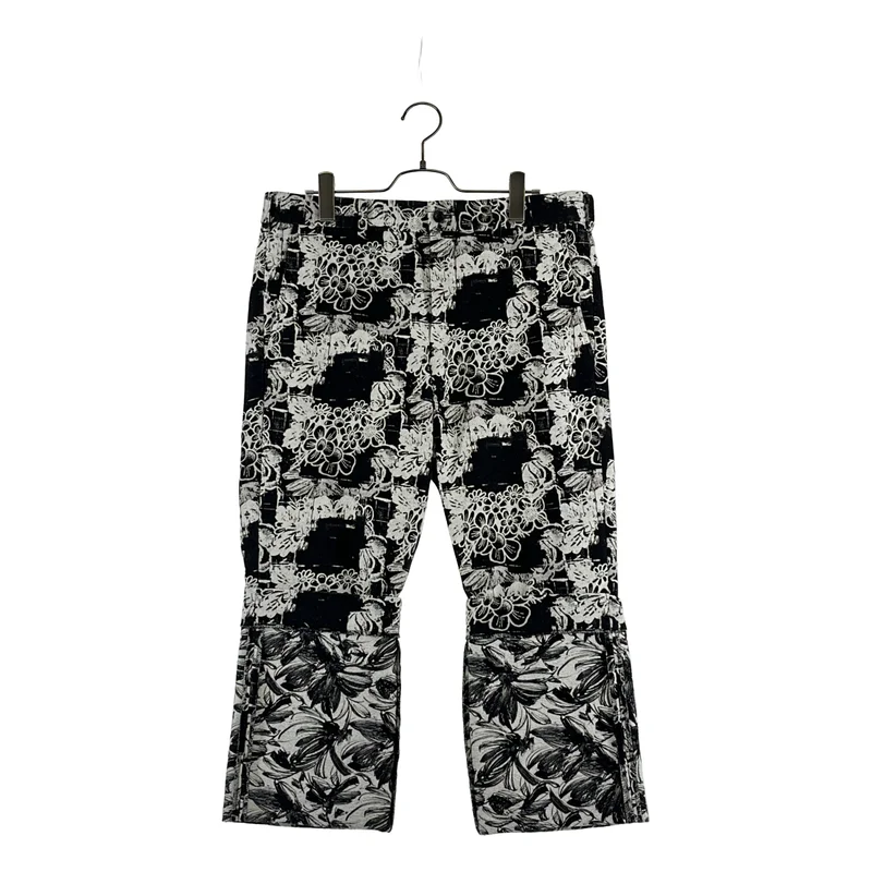 COMME des GARCONS HOMME PLUS / コムデギャルソンオムプリュス | 2022SS | フローラル ジャガード クロップドパンツ | M | メンズ
