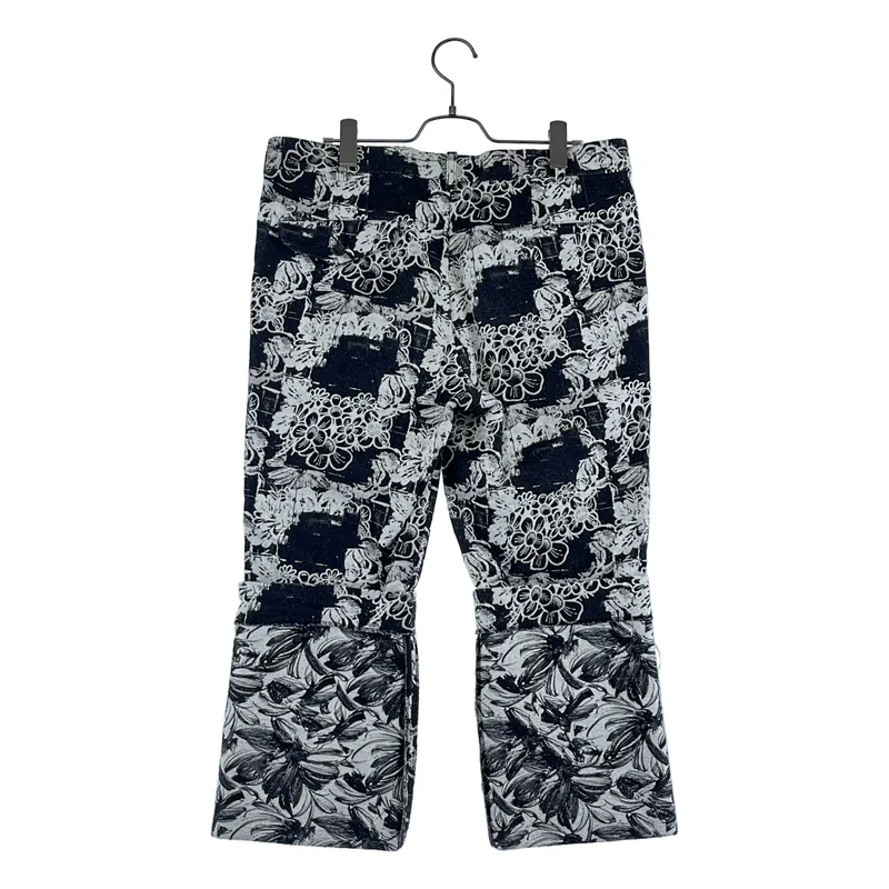 COMME des GARCONS HOMME PLUS / コムデギャルソンオムプリュス | 2022SS | フローラル ジャガード クロップドパンツ | M | メンズ