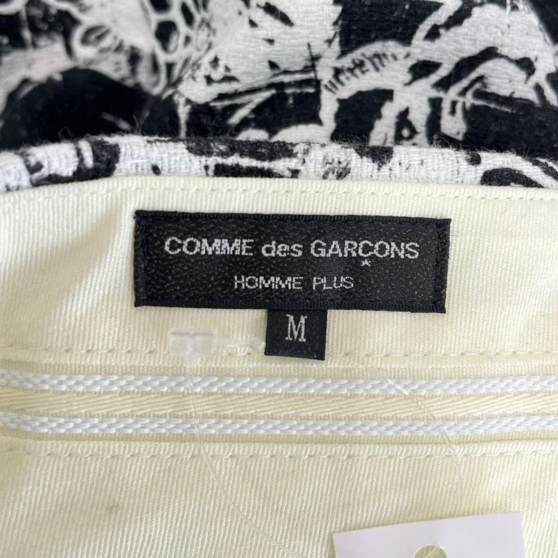 COMME des GARCONS HOMME PLUS / コムデギャルソンオムプリュス | 2022SS | フローラル ジャガード クロップドパンツ | M | メンズ