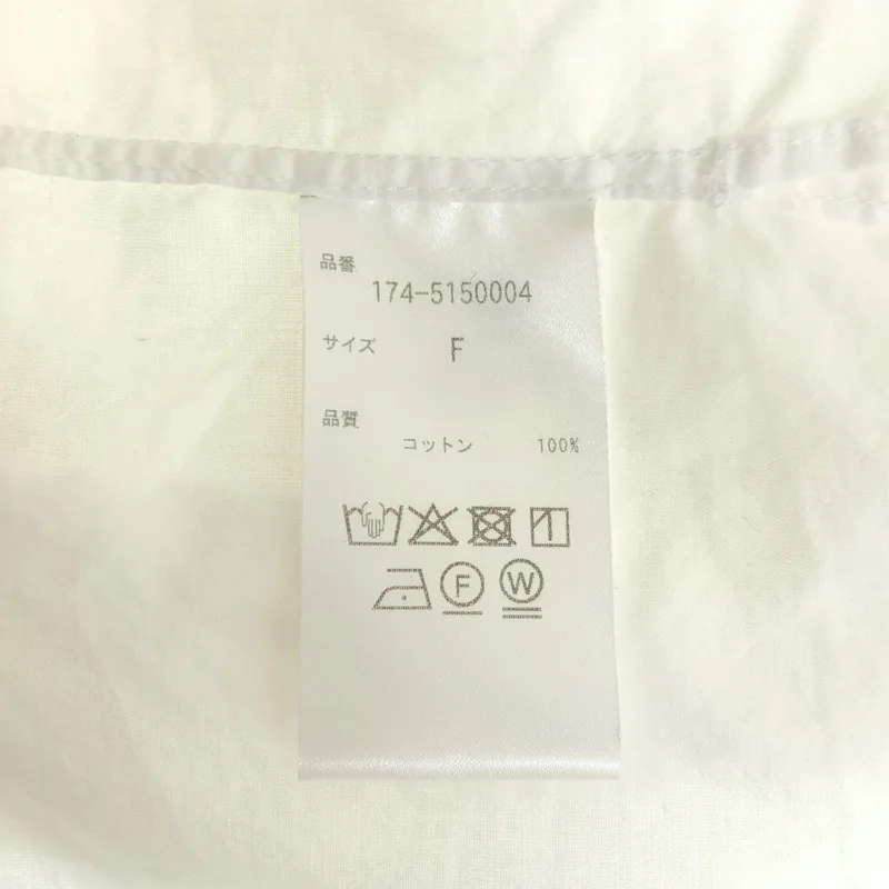 THE LIBRARY / ザ ライブラリー | コットン シャツ | F | レディース