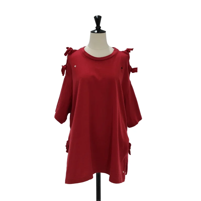 UNDER COVER  / アンダーカバー | カットアウト オーバーサイズ Tシャツ | 1 | レディース