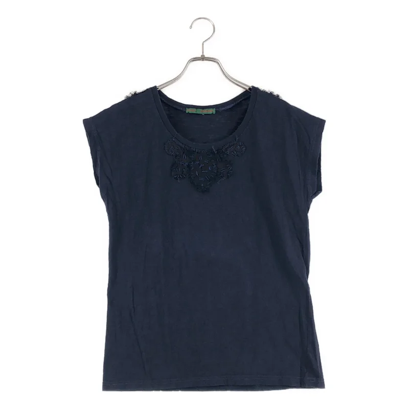 CASEY VIDALENC / ケーシーヴィダレンク | ステッチワーク パッチ Tシャツ カットソー | M | レディース