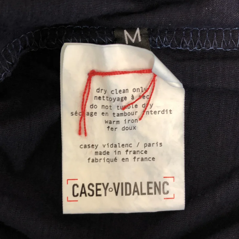 CASEY VIDALENC / ケーシーヴィダレンク | ステッチワーク パッチ Tシャツ カットソー | M | レディース