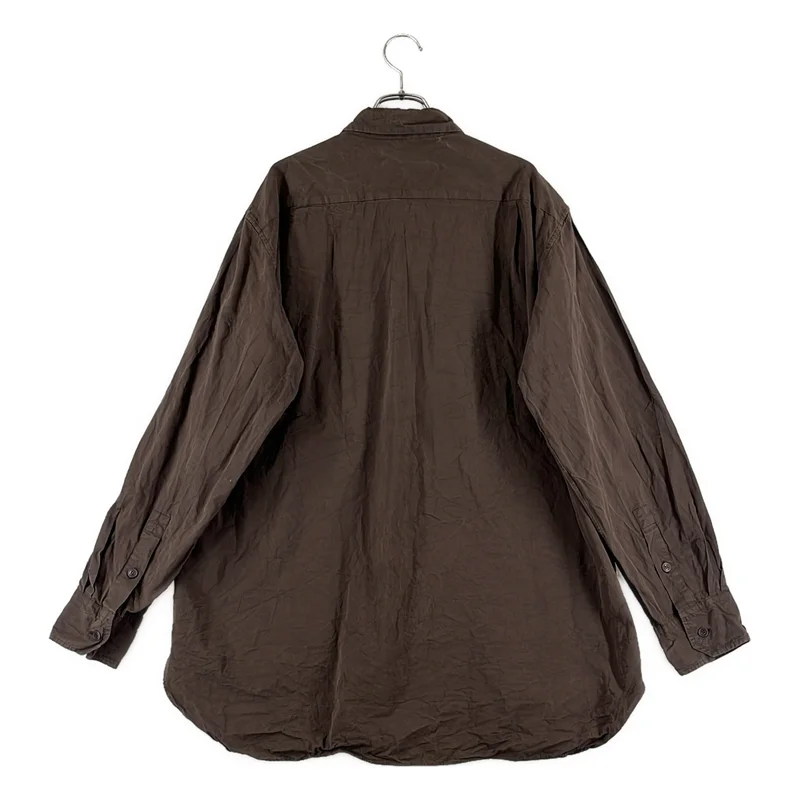 CASEY CASEY / ケーシーケーシー | BIG RACCOURCIE SHIRT ペーパーコットン コットン ビッグ ラクルスィーシャツ | M | メンズ