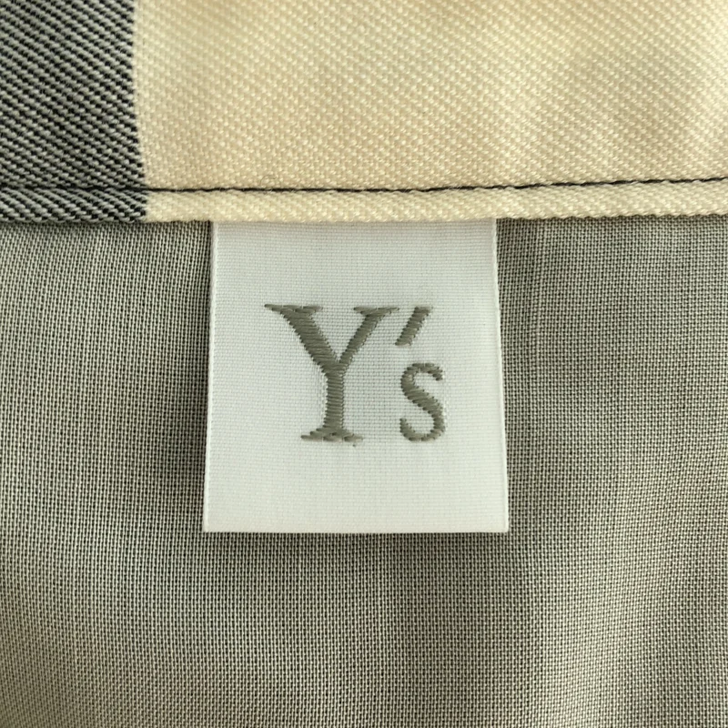Y's / ワイズヨウジヤマモト | 2025AW | ウールギャバ チェック ラッフルスカート | 1 | レディース