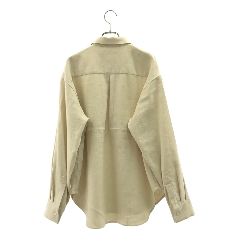 pelleq / ぺレック | 2023AW | ウール カシミヤ混 比翼 シャツジャケット | 34 | レディース