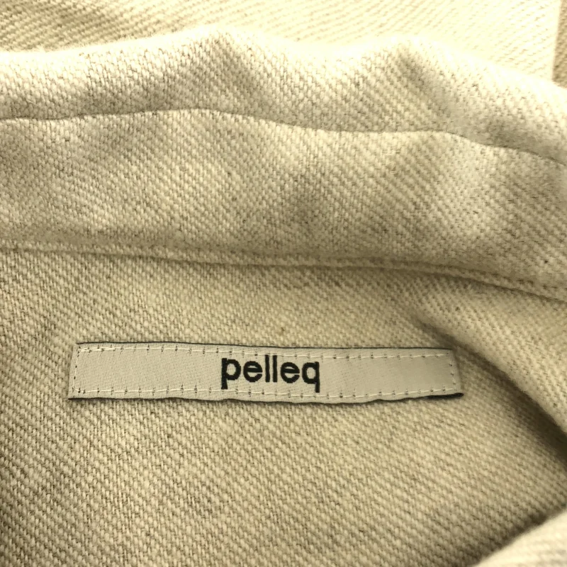 pelleq / ぺレック | 2023AW | ウール カシミヤ混 比翼 シャツジャケット | 34 | レディース