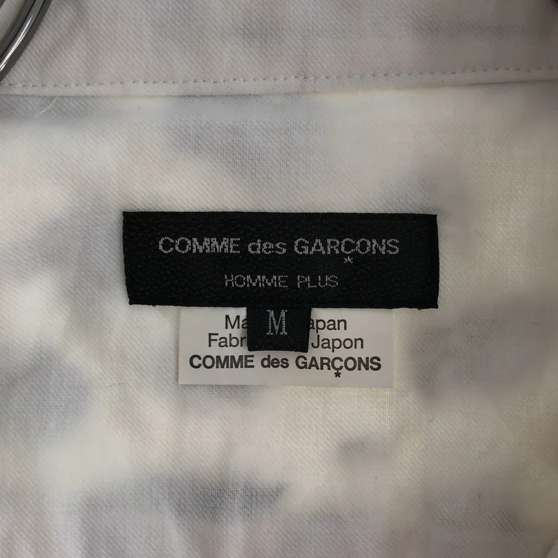 COMME des GARCONS HOMME PLUS / コムデギャルソンオムプリュス | 2015AW | レーヨン ファー 総柄 ダルメシアン オーバー シャツ | M | メンズ
