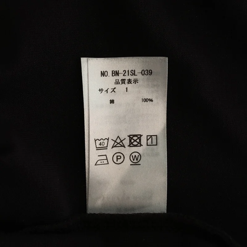 BATONER / バトナー | オーガニックコットン度詰めTシャツ | 1 | レディース