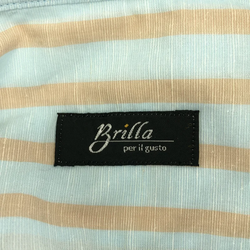 Brilla per il gusto / ブリッラペルイルグスト | ストライプ プルオーバー シャツ | L | メンズ