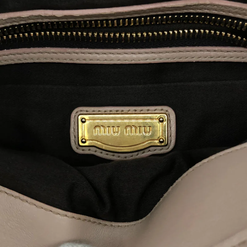miu miu / ミュウミュウ | マテラッセ レザー ハンドバッグ |