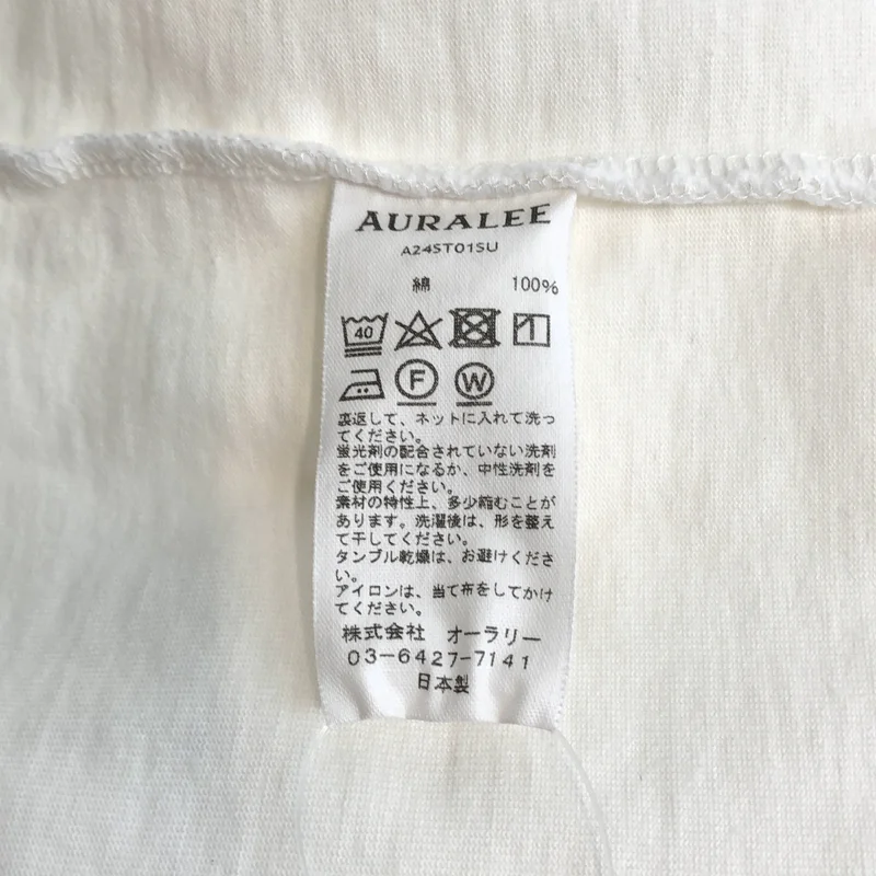 AURALEE / オーラリー | 2024SS | HEAVY WEIGHT TEE | 4 | メンズ