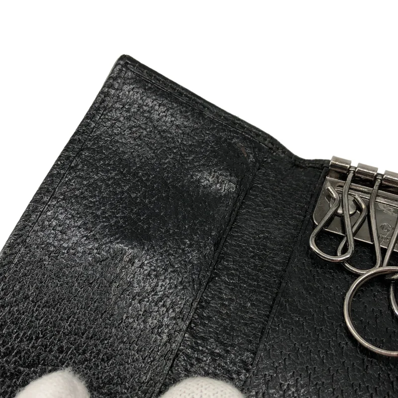 GUCCI / グッチ | 74212 レザー GGキャンバス 6連キーケース |