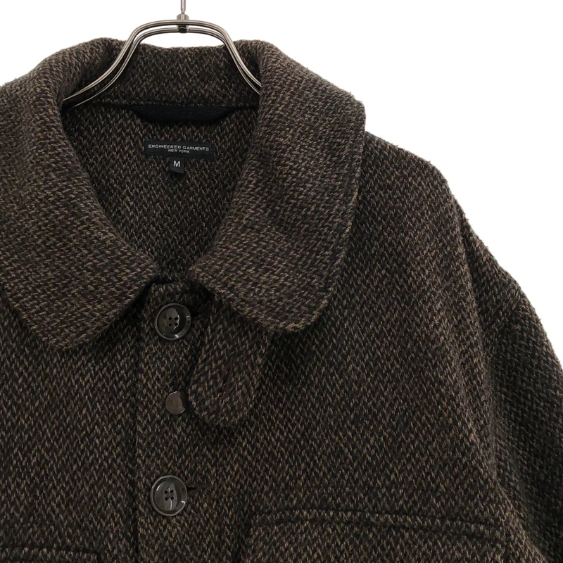 Engineered Garments / エンジニアドガーメンツ | Cruiser Jacket - Tri Blend Tweed / ウール混 ツイード クルーザージャケット | M | メンズ